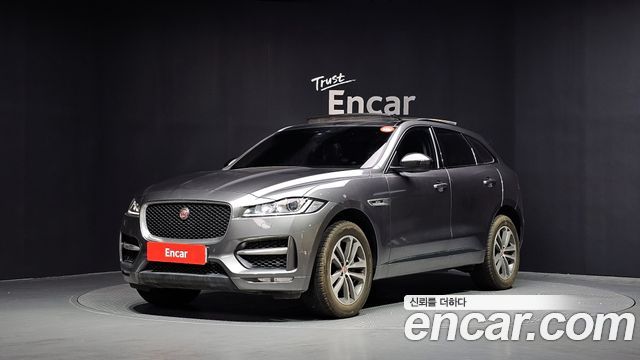 Jaguar F-PACE из Кореи Encar