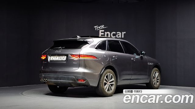 Jaguar F-PACE из Кореи Encar