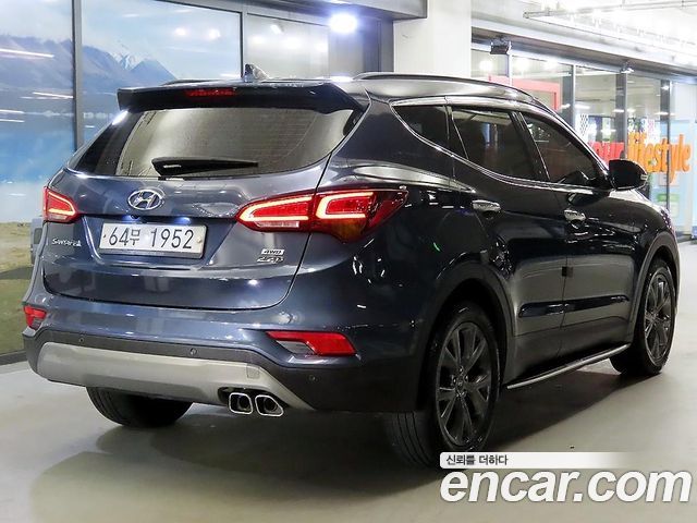 Hyundai Santafe Diesel 2.2 4WD Exclusive Special — пробег 93 836 км — фото 4 из 5