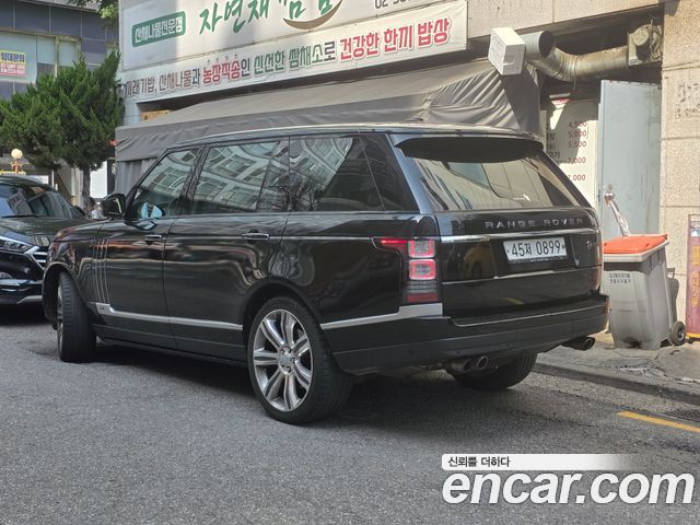 Land Rover Range Rover из Кореи Encar