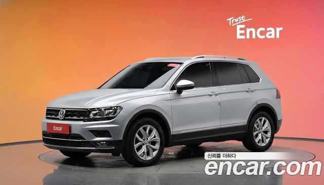 Volkswagen Tiguan из Кореи Encar