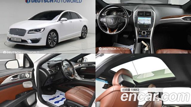 Lincoln MKZ из Кореи Encar
