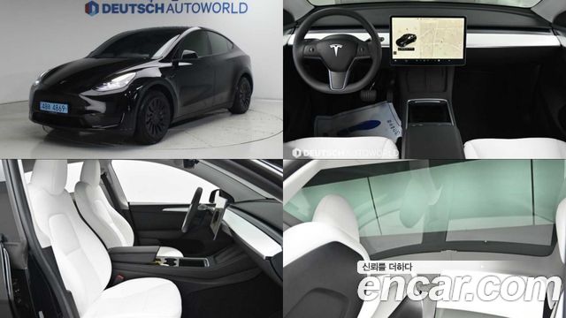 Tesla Model Y из Кореи Encar