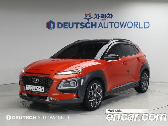 Hyundai Kona из Кореи Encar