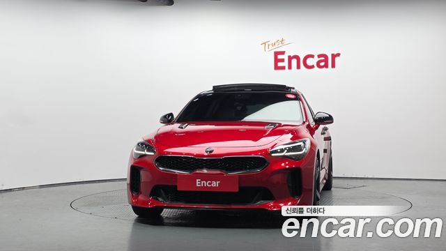 Kia Stinger из Кореи Encar