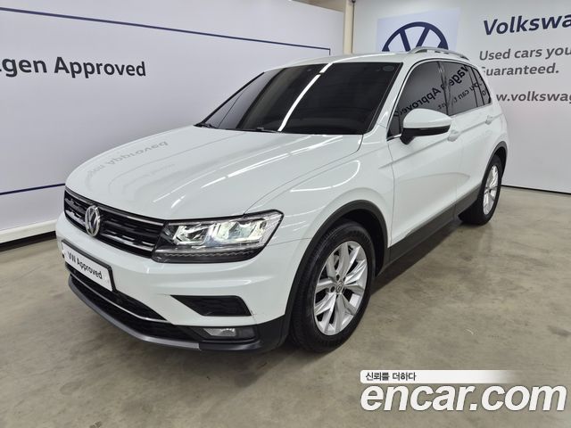Volkswagen Tiguan из Кореи Encar