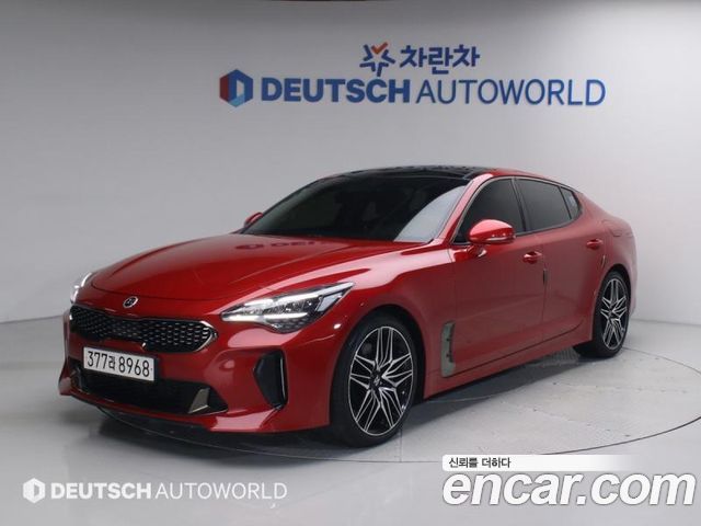 Kia Stinger из Кореи Encar