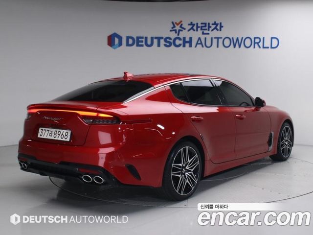 Kia Stinger из Кореи Encar