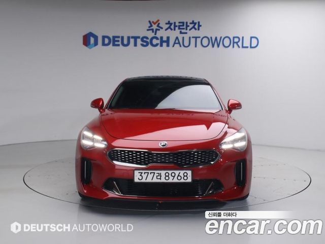 Kia Stinger из Кореи Encar