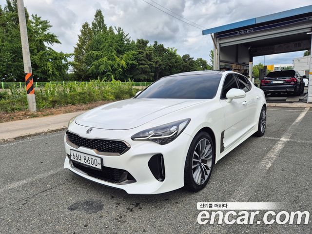Kia Stinger из Кореи Encar