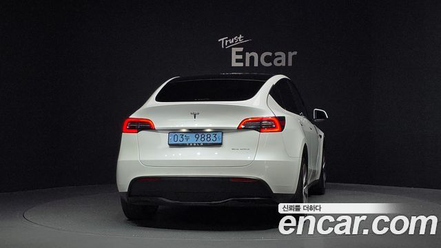 Tesla Model Y из Кореи Encar