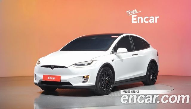 Tesla Model X из Кореи Encar