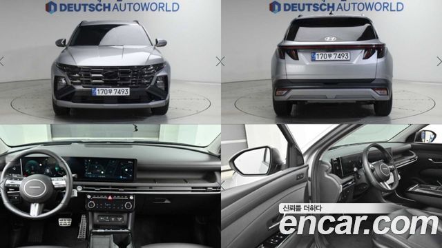 Hyundai Tucson из Кореи Encar