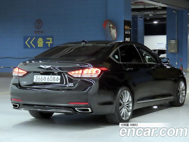 Genesis G80 из Кореи Encar