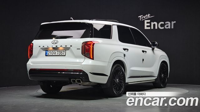 Hyundai Palisade Gasoline 3.8 4WD Calligraphy Black Edition — пробег 10 728 км — фото 2 из 5