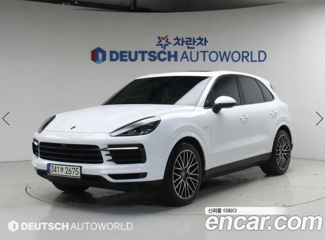 Porsche Cayenne из Кореи Encar