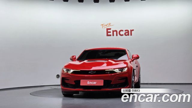 Chevrolet (Daewoo) Camaro SS 6.2 V8 Volcano Red — пробег 95 982 км — фото 3 из 5