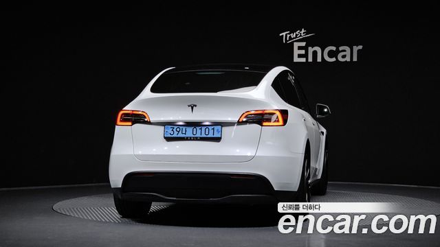 Tesla Model Y из Кореи Encar
