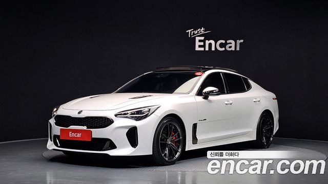Kia Stinger из Кореи Encar