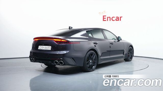 Kia Stinger из Кореи Encar