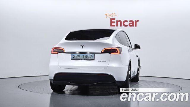 Tesla Model Y из Кореи Encar