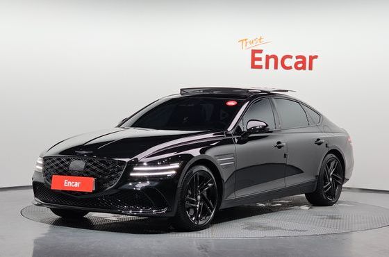 Genesis G80 Gasoline 3.5 Turbo AWD Black — пробег 3 844 км — фото 1 из 5