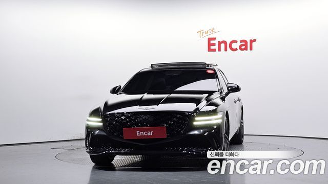 Genesis G80 Gasoline 3.5 Turbo AWD Black — пробег 5 126 км — фото 3 из 5