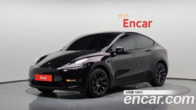Tesla Model Y Long Range AWD — пробег 77 608 км — фото 1 из 5