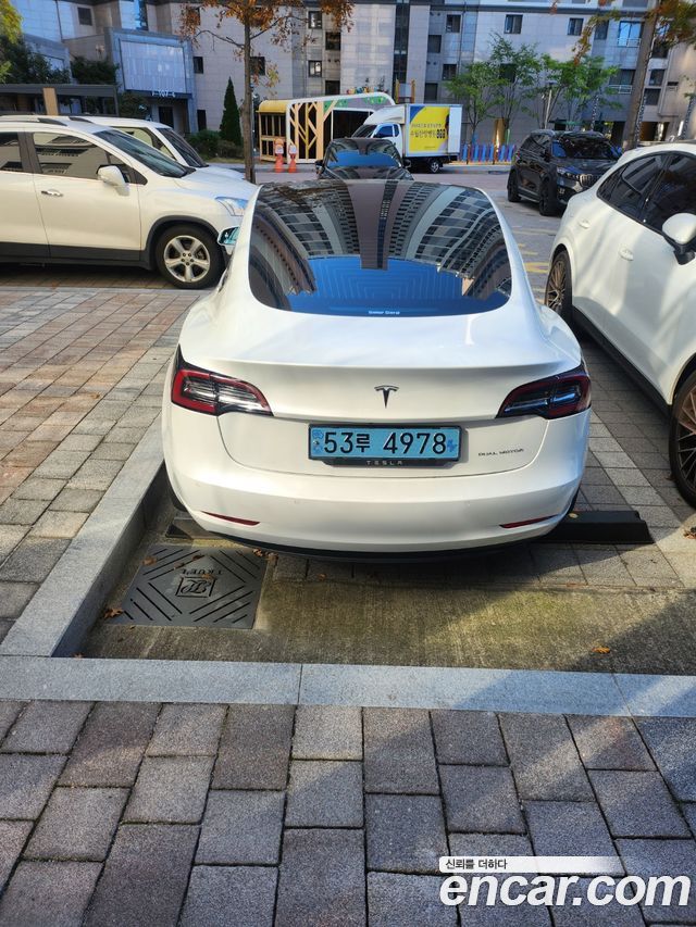 Tesla Model 3 из Кореи Encar