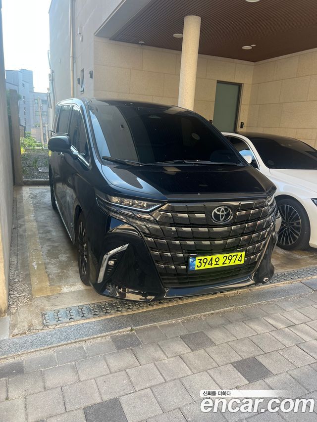 Toyota Alphard из Кореи Encar