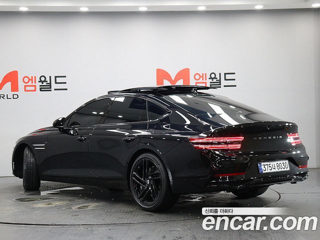 Genesis G80 Gasoline 3.5 Turbo AWD Black — пробег 160 км — фото 3 из 5
