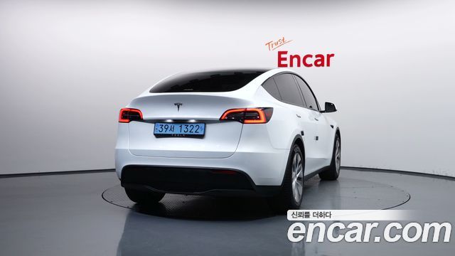 Tesla Model Y из Кореи Encar