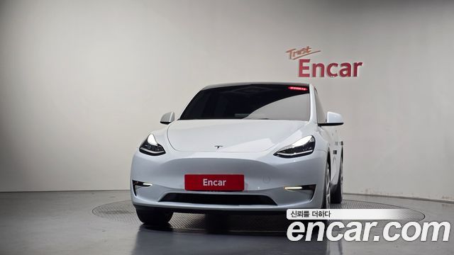 Tesla Model Y из Кореи Encar