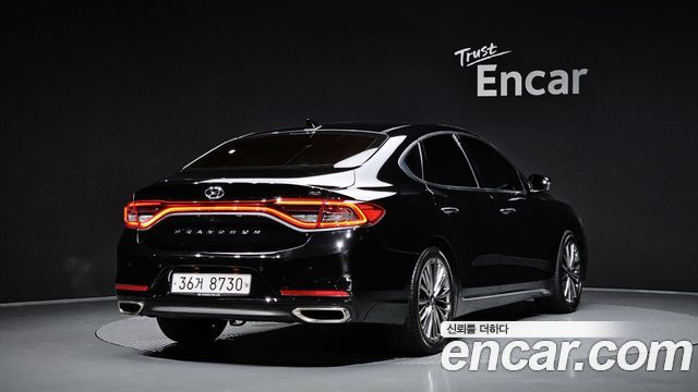 Hyundai Grandeur из Кореи Encar