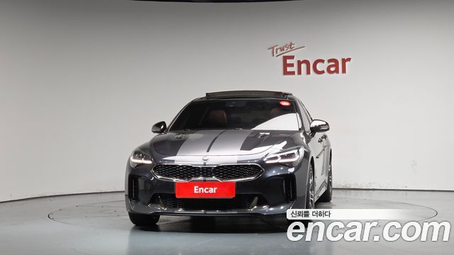 Kia Stinger из Кореи Encar