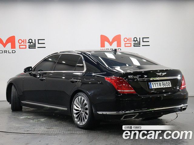 Genesis EQ900 3.3 T-GDI AWD Prestige — пробег 204 638 км — фото 4 из 5