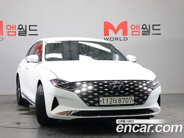 Hyundai Grandeur из Кореи Encar