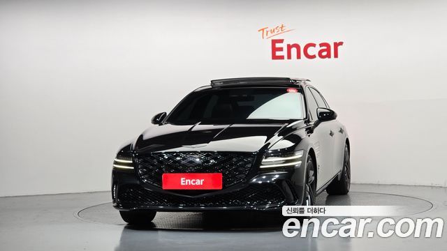 Genesis G80 Gasoline 3.5 Turbo AWD Black — пробег 20 019 км — фото 3 из 5