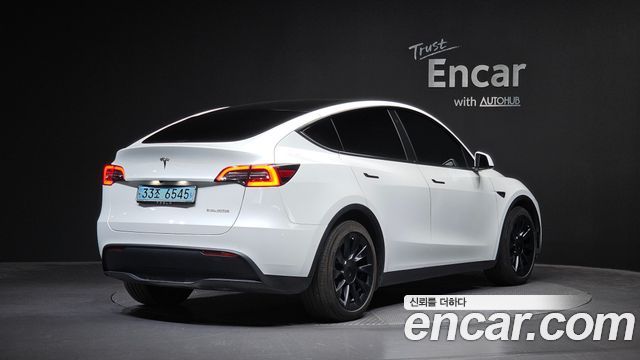 Tesla Model Y из Кореи Encar