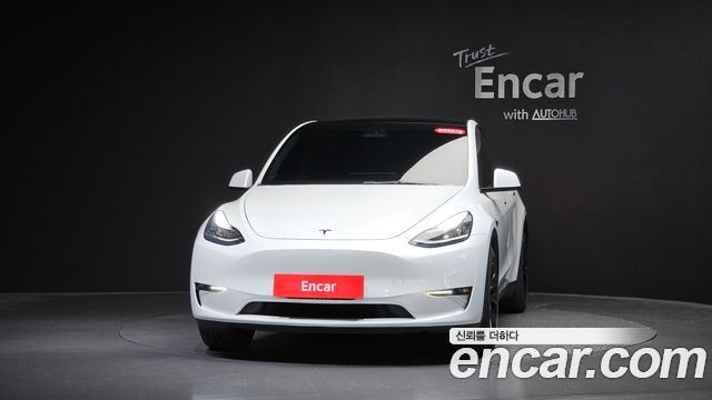 Tesla Model Y из Кореи Encar