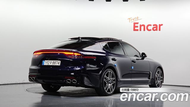 Kia Stinger из Кореи Encar