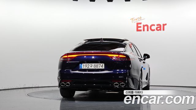 Kia Stinger из Кореи Encar