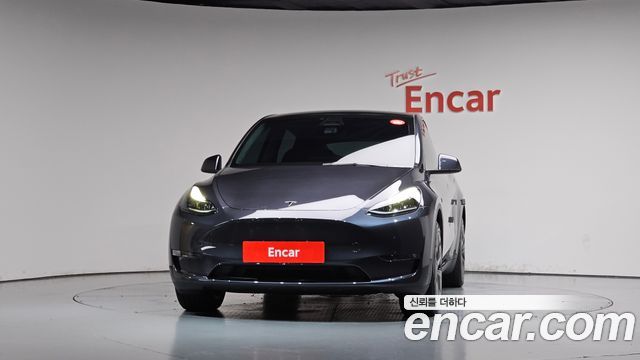 Tesla Model Y из Кореи Encar