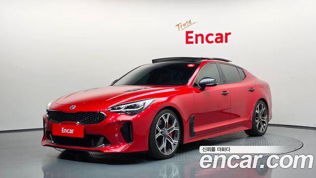 Kia Stinger из Кореи Encar