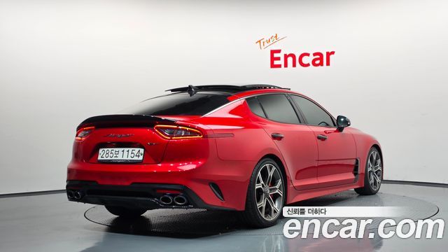 Kia Stinger из Кореи Encar