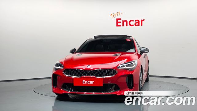 Kia Stinger из Кореи Encar