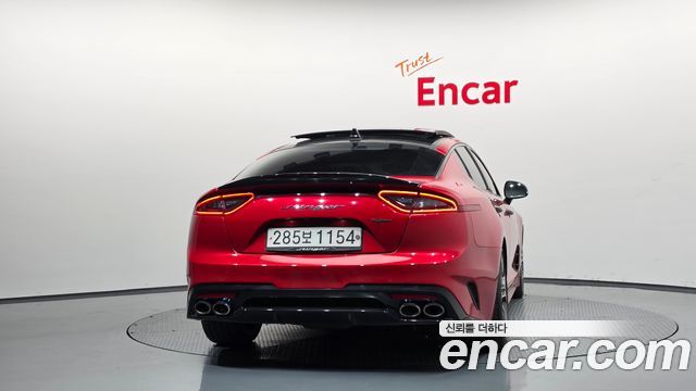 Kia Stinger из Кореи Encar