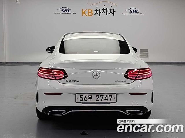 Mercedes-Benz C-Class C220 d 4MATIC Coupe — пробег 54 978 км — фото 3 из 5