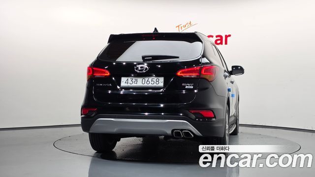 Hyundai Santafe Diesel 2.0 4WD Exclusive — пробег 103 876 км — фото 4 из 5