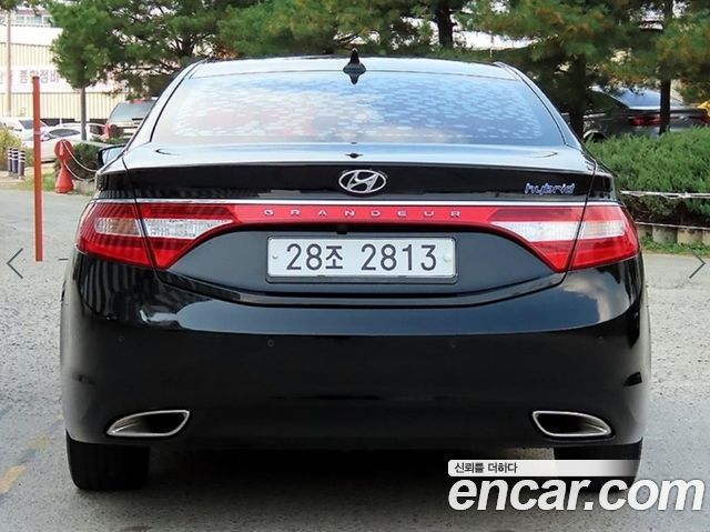 Hyundai Grandeur из Кореи Encar